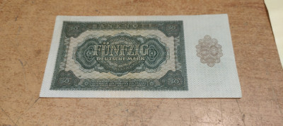 Bancnota 50 Deutsche Mark DL 3869078 #A5921HAN foto