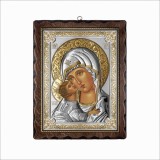 Icoana Maica Domnului din Vladimir 17x21,5 cm