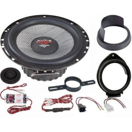 KIT Sistem component Dedicat Opel Astra K EVO2 x-fit 6.5&quot; 165mm 110W pe 2 cai Crossover plug&#039;n&#039;play Audio System German Sound v1 CarStore Technology