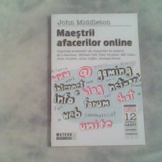 Maestrii afacerilor online-John Middleton