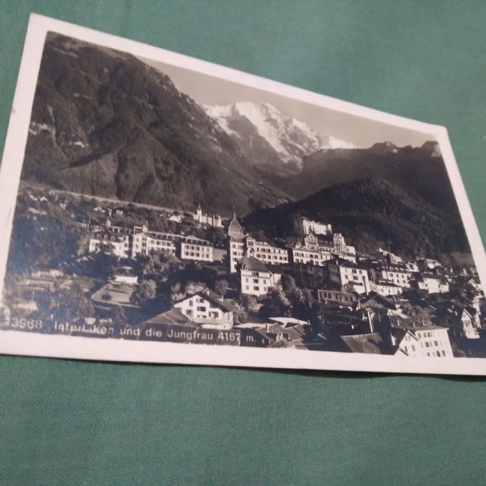 CARTE POSTALA ELVETIA INTERBELICA CIRCULATA 1926