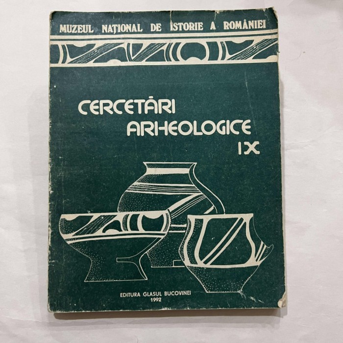 George Trohani - Cercertari arheologice - IX