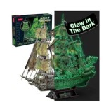 Cumpara ieftin Puzzle 3D Flying Dutchman lumineaza in intuneric, 360 piese