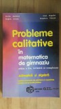 Probleme calitative in matematica de gimnaziu- D.Andrica, E.Jecan