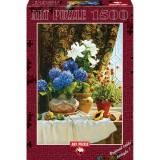 Puzzle 1500 piese Hydrangeas - ROBIN ANDERSON, Jad