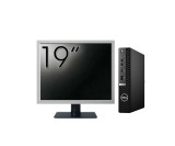 Pachet Calculator Second Hand DELL OptiPlex 7080 Mini PC, Intel Core i5-10500T 2.30 - 3.80GHz, 8GB DDR4, 256GB SSD + Monitor 19&amp;quot; NewTechnology Me