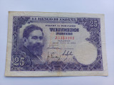 Spania- 25 Pesetas 1954