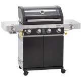 Gratar pe gaz Videro G4-S negru, R&Ouml;SLE Essential GrillCooking