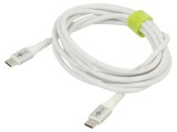 Cablu USB 2.0 USB-C 2m alb 0,48Gbps
