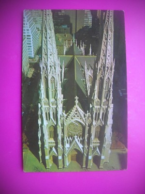 HOPCT 7713 CATEDRALA SF PATRICK - NEW YORK CITY --SUA-AMERICA DE NORD -CIRCULATA foto
