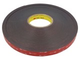 Bandă de Fixare Acrilică Neagră 19mm x 33m