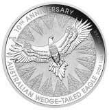 Australia 2024 - 1 dolar - Vultur cu coadă pană - 1 OZ , O monedă de argint, Australia si Oceania
