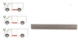 Panou reparatie lateral Mercedes Sprinter 1996-2007, VW LT II 05.96-12.2005 Partea Stanga, Lateral, lungine 1200 mm, inaltime 200 mm,