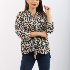 Camasa imprimeu animal print Jennyfer