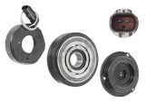 Ambreiaj compresor AC Dodge Durango 20; Jeep Grand Cherokee 20; compresor tip Denso 10SRE20C, diametru fulie 125mm, 6 nervuri; 68158260AA;