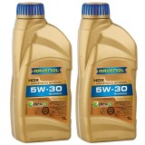Cumpara ieftin Pachet 2 litri ulei Ravenol HDX 5W30