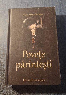 Povete parintesti Arhimandrit Efrem Filotheitul foto