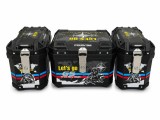 Cumpara ieftin Set Cutii Laterale 36L + Top Case 45L GS