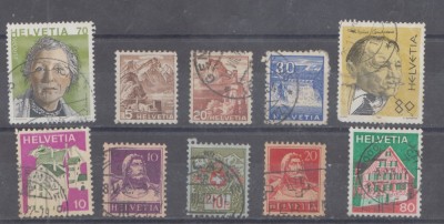M2 - N1 39 - TIMBRE FOARTE VECHI - ELVETIA foto
