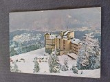 CPIB 23156 CARTE POSTALA - SINAIA. HOTEL ALPIN &quot;COTA 1400&quot;, CIRCULATA, 1986, STAMPILE, TIMBRU