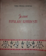 VERA PROCA CIORTEA - JOCURI POPULARE ROMANESTI {1955} foto