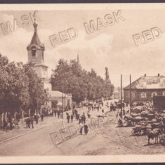 1598 - RESITA, Caras-Severin, Market, Romania - old postcard - unused