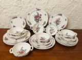 SERVICIU DE MASA 24 PIESE, DIN PORTELAN VILLEROY &amp; BOCH - COLECTIA ALSACE