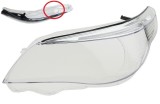 Sticla far stanga pentru BMW Seria 5 E60/E61 far Xenon cu adaptiv (2004-2007) - HCE60-0407-H-STANGA