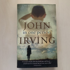 In One Person - John Irving (lb. Engleza)