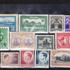 Romania 1900 - 1950 Lot 19 valori nestampilate ( 2A )