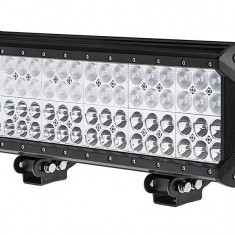 LED Bar Auto cu 2 faze (faza scurta/faza lunga) 216W/12V-24V, 18360 Lumeni, lungime 44 cm, Leduri CREE