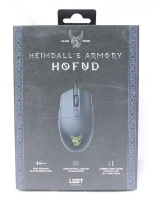 Mouse gaming 3200 dpi RGB USB cu fir Heimdall&amp;#039;s Armory Hofud - sigilat foto