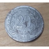 AUT AustroUngaria 10 heller 1918