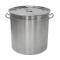 Oala inox Bohmann, 98 l, capac inclus, 53 x 49 cm