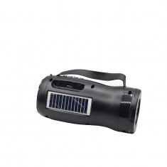 Boxa portabila cu panou solar si lanterna, USB, Radio, AI153