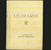 Leopardi - Cele Mai Frumoase Poezii, Traducere Lascăr Sebastian | Carte Beletristica Poezie