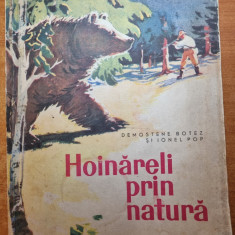carte pentru copii - hoinareli prin natura - din anul 1965
