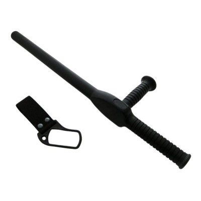 Baston tonfa autoaparare, IdeallStore&amp;reg;, 59 cm, negru, suport inclus foto