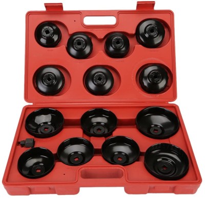Set chei pentru filtru ulei 15 piese, Danubes, cutie depozitare foto