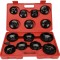 Set chei pentru filtru ulei 15 piese, Danubes, cutie depozitare