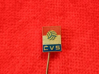 Insigna (model vechi) - Federatia de Volei din CEHOSLOVACIA foto