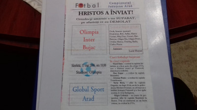 program Olimpia I. Bujac - Global Sport Arad foto