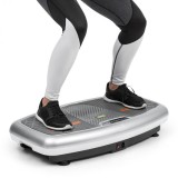 Klarfit Platforma cu vibrații Vib 1000, 5 moduri, durată și intensitate reglabile, culoare roșu