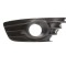 Grila bara Citroen C4 (La/Lc), 10.2004-09.2008, Fata, partea Dreapta, gauri proiectoare, Aftermarket