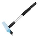 Spalator geamuri, ferestre si oglinzi cu racleta de apa 20 cm, maner telescopic aluminiu 46-70 cm, pentru masina, casa si birou, AMiO