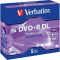 DVD+R VERBATIM 8.5GB 240min viteza 8x set 5 buc Double Layer carcasa &amp;quot;Matt Silver&amp;quot; &amp;quot;43541&amp;quot;