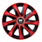 Set 4 capace roti Drift extra red R15 pentru gama Dacia