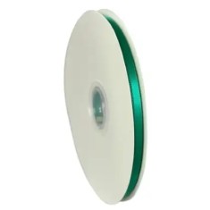 Panglica Dublu Satinata Verde 6 mm, 91 m