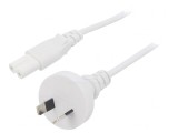 Cablu Alimentare 2x0.75mm2 5m Alb