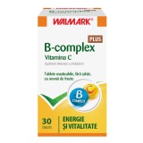 B Complex Plus Vitamina C, 30 tablete, Walmark
